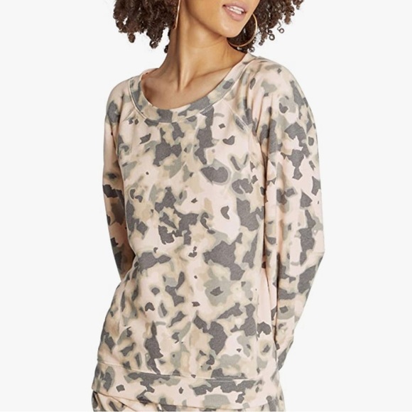 NWT Wildfox Sommers Crewneck Pullover Sweatshirt in Tortoise Shell - Picture 1 of 7